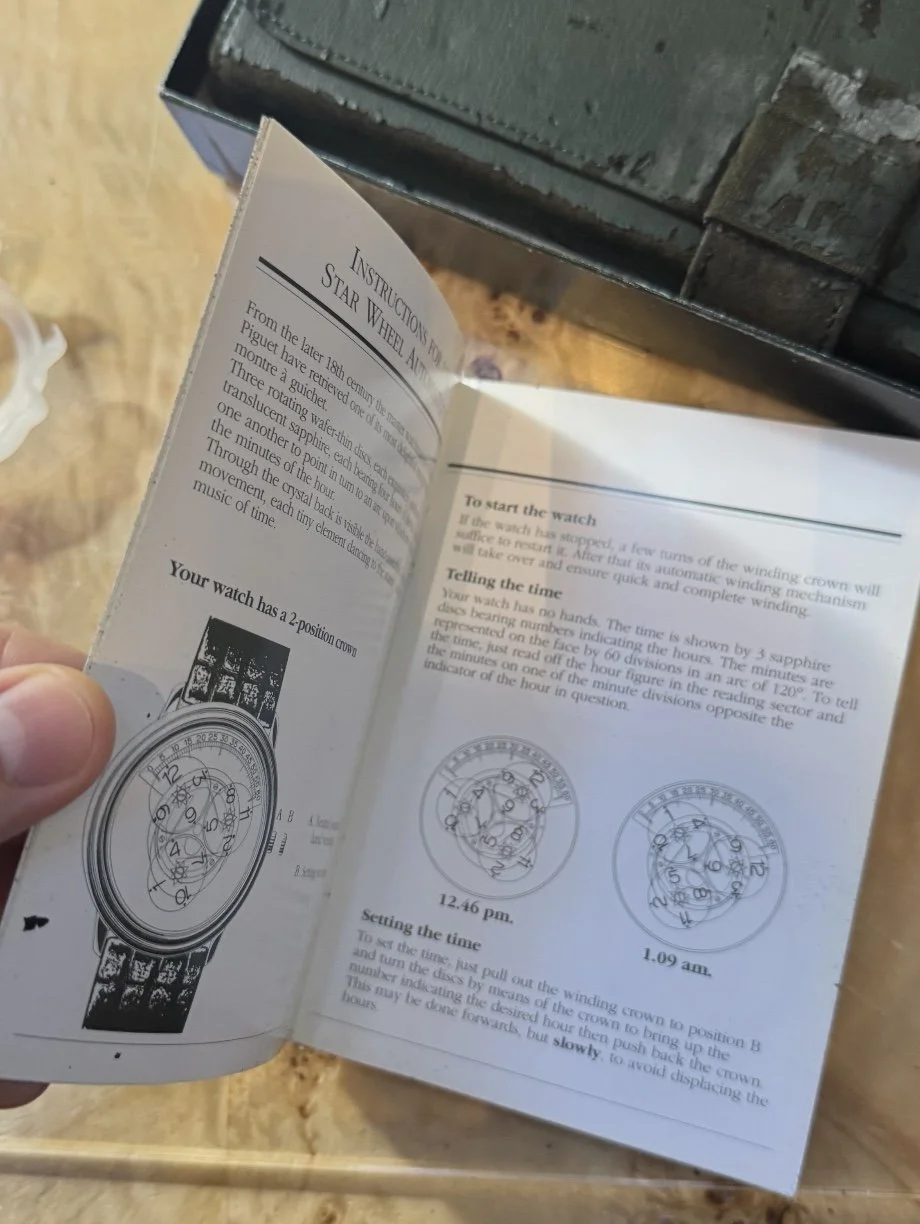 Audemars Piguet Star Wheel w/ Box & Booklet — Wind Vintage
